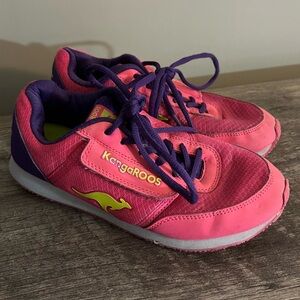 kangaROOS Shoes Vintage Kangaroos Pink Sneakers Big Kids Size